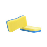 Two Soft99 yellow and blue foam applicator sponges for FUSSO Coat F7.