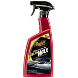 Meguiar's Quik Wax spray bottle for car detailing, shines wet or dry, instant gloss formula