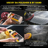 Meguiar's Ultra-Cut Compound used with DA polisher and by hand for car paint correction