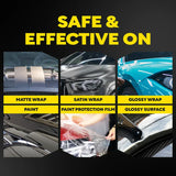 Safe & effective car detailing products for matte, satin, glossy wraps and paint protection film