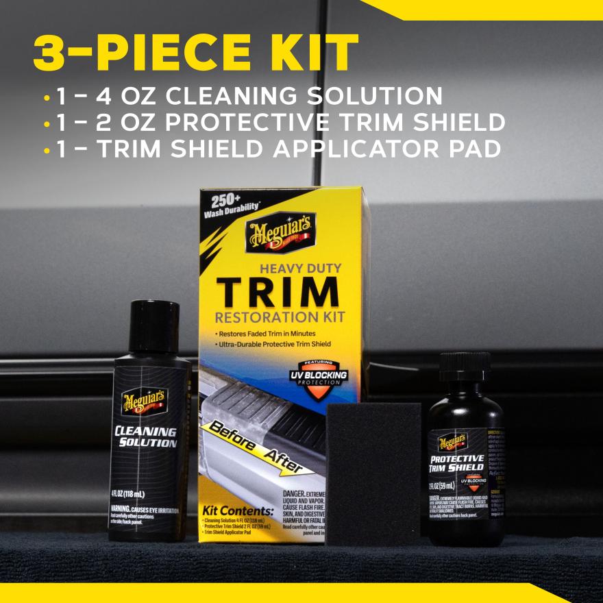 Meguiar's Heavy Duty Trim Restoration Kit