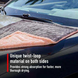 MaxShine Duo Twisted Loop Drying Towel 60x90cm - 1200gsm General by Maxshine | The Detailer's Emporium
