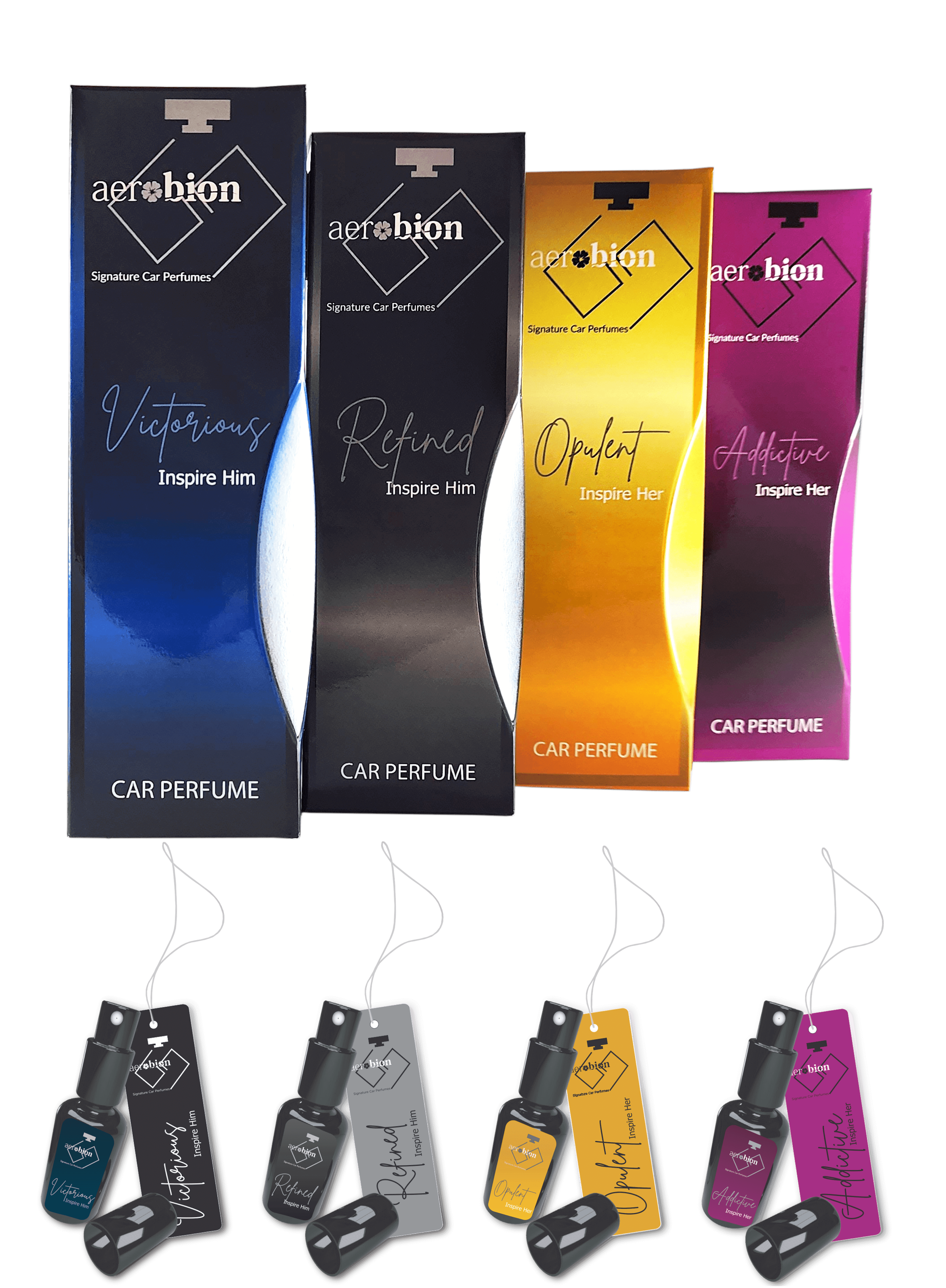 Aerobion | Aerobion Car Perfume Cards - Inspired For Her at R 34.95