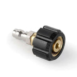 M22 Connector with 1/4 inch Quick-Connect - 15mm internal diameter | The Detailer's Emporium